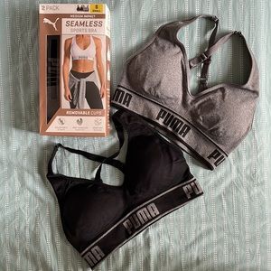 PUMA Seamless Sports Bra (Medium Impact)